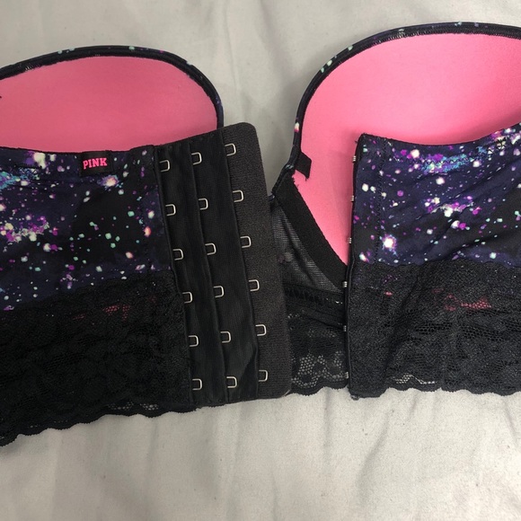 PINK Victoria’s secret 34D galaxy strapless bra - Picture 14 of 15